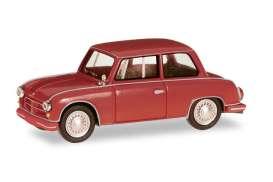 AWZ  - P70 limousine red - 1:87 - Herpa - H027649-006 - herpa027649-006 | Toms Modelautos