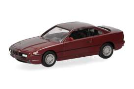 BMW  -  850i (E31) coupé red - 1:87 - Herpa - H24143-002 - herpa024143-002 | Toms Modelautos