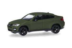 BMW  - X6 (E71) green - 1:87 - Herpa - H024037-005 - herpa024037-005 | Toms Modelautos