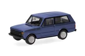 Range Rover  - blue - 1:87 - Herpa - H024020-002 - herpa024020-002 | Toms Modelautos