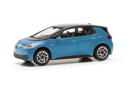 Volkswagen  - ID.3 blue - 1:87 - Herpa - H421126-002 - herpa421126-002 | Toms Modelautos