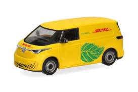 Volkswagen  - ID. Buzz yellow - 1:87 - Herpa - H098458 - herpa098458 | Toms Modelautos