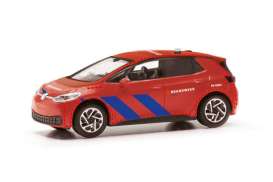Volkswagen  - ID.3  red/blue - 1:87 - Herpa - H098489 - herpa098489 | Toms Modelautos