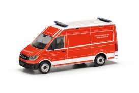 MAN  - TGE HD  red/white - 1:87 - Herpa - H098540 - herpa098540 | Toms Modelautos