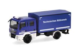 MAN  - TGM blue/white - 1:87 - Herpa - H098533 - herpa098533 | Toms Modelautos