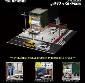 diorama Accessoires - Tofu shop various - 1:64 - American Diorama - 710039GF - AD710039GF | Toms Modelautos