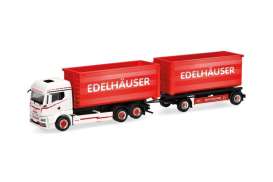 MAN  - TGS TM red/white - 1:87 - Herpa - H319317 - herpa319317 | Toms Modelautos
