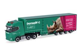 Daf  - XG+ green/pink - 1:87 - Herpa - H319454 - herpa319454 | Toms Modelautos