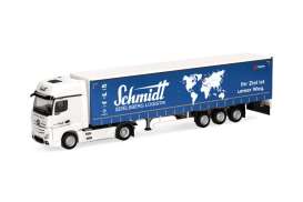 Mercedes Benz  - Actros blue/white - 1:87 - Herpa - H319362 - herpa319362 | Toms Modelautos