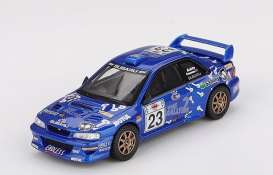 Subaru  - Impreza 2000 blue - 1:64 - Mini GT - 01078Lhd - MGT01078Lhd | Toms Modelautos