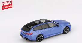 BMW  - M5 2024 blue - 1:64 - Mini GT - 01080BL - MGT01080BL | Toms Modelautos