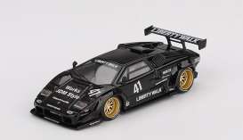 Lamborghini  - Countach 2024 black - 1:64 - Mini GT - 01081BL - MGT01081BL | Toms Modelautos