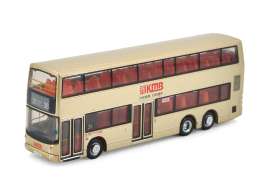 Dennis  - Trident Alexander (36) beige/red - 1:110 - Tiny Toys - KMB2024125 - tinyKMB2024125 | Toms Modelautos
