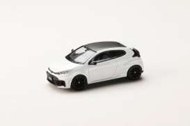 Toyota  - GR Yaris RZ 2024 white - 1:64 - Hobby Japan - HJ641087W - HJ641087W | Toms Modelautos
