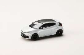 Toyota  - GR Yaris RZ 2024 pearl white - 1:64 - Hobby Japan - HJ641087PW - HJ641087PW | Toms Modelautos