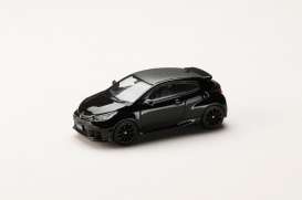 Toyota  - GR Yaris RZ 2024 black - 1:64 - Hobby Japan - HJ641087BK - HJ641087BK | Toms Modelautos