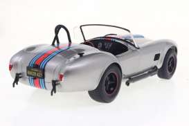 Shelby  - Cobra 427 1965 silver/blue/red - 1:18 - Solido - 1804913 - soli1804913 | Toms Modelautos