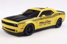 Dodge  - Challenger 2023 yellow/black - 1:18 - Solido - 1805716 - soli1805716 | Toms Modelautos