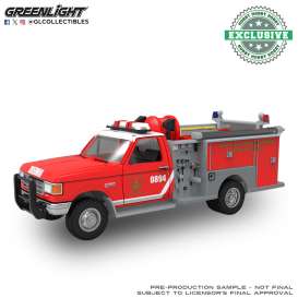Ford  - F-350 1990 red - 1:64 - GreenLight - 30580 - gl30580 | Toms Modelautos