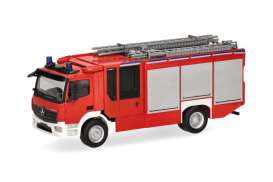 Mercedes Benz  - Atego 2013 red/grey - 1:87 - Herpa - 098632 - herpa098632 | Toms Modelautos