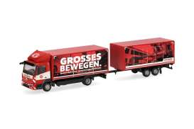 Mercedes Benz  - Sprinter red - 1:87 - Herpa - 319744 - herpa319744 | Toms Modelautos