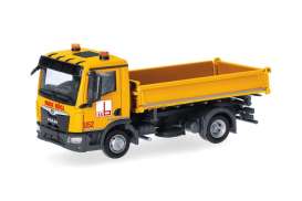 MAN  - TGL orange - 1:87 - Herpa - 319867 - herpa319867 | Toms Modelautos
