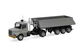 Scania  - Hauber Kipp.Sz. 2a/3a grey - 1:87 - Herpa - 319713 - herpa319713 | Toms Modelautos