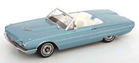 Ford  - Thunderbird Convertible 1966 light blue - 1:18 - KK - Scale - KKDC181341 - KKDC181341 | Toms Modelautos