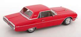 Ford  - Thunderbird Hardtop Coupe  1966 red - 1:18 - KK - Scale - KKDC181343 - KKDC181343 | Toms Modelautos