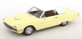 Ford  - Thunderbird Hardtop Coupe  1966 yellow/white - 1:18 - KK - Scale - KKDC181344 - KKDC181344 | Toms Modelautos