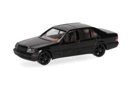 Mercedes Benz  - 600 SEL V12 black - 1:87 - Herpa - H020947-002 - herpa020947-002 | Toms Modelautos