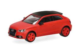 Audi  - S1 red - 1:87 - Herpa - H034531-002 - herpa034531-002 | Toms Modelautos