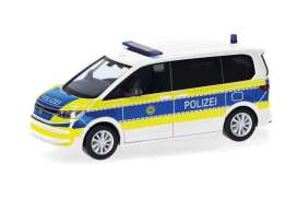 Volkswagen  - Multivan 2022 white/yellow/blue - 1:87 - Herpa - H098793 - herpa098793 | Toms Modelautos