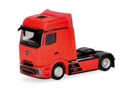 Mercedes Benz  - Actros L red - 1:87 - Herpa - H320207 - herpa320207 | Toms Modelautos