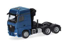 Mercedes Benz  -  Arocs Bigspace 3a. (6x4)  2018 blue - 1:87 - Herpa - H318747 - herpa318747 | Toms Modelautos