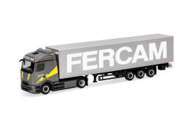 Mercedes Benz  - eActros 600 ProCabin Streamspa grey/white - 1:87 - Herpa - H320184 - herpa320184 | Toms Modelautos