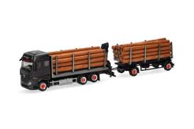 Mercedes Benz  - Arocs black/brown - 1:87 - Herpa - H320078 - herpa320078 | Toms Modelautos