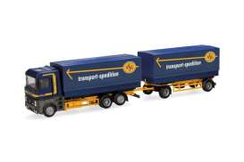 Renault  - AE blue/orange - 1:87 - Herpa - H320160 - herpa320160 | Toms Modelautos