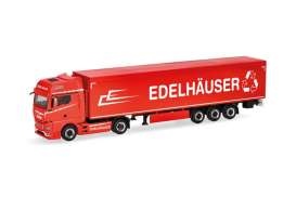 MAN  - TGX GX red/white - 1:87 - Herpa - H319799 - herpa319799 | Toms Modelautos