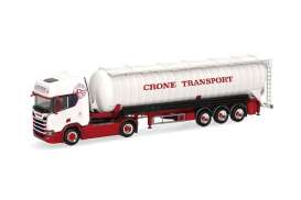 Scania  - CR 20 white/red - 1:87 - Herpa - H319904 - herpa319904 | Toms Modelautos