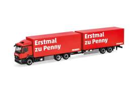 Mercedes Benz  - Classicspace  red/white - 1:87 - Herpa - H320269 - herpa320269 | Toms Modelautos