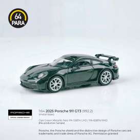 Porsche  - 911 2025 green - 1:64 - Para64 - 55874 - pa55874 | Toms Modelautos