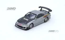 Honda  - S15 silver - 1:64 - Inno Models - in64-S15TS-SIL - in64-S15TS-SIL | Toms Modelautos
