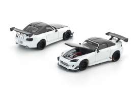 Honda  - S2000 white - 1:64 - Pop Race Limited - PR640389 - PR640389 | Toms Modelautos