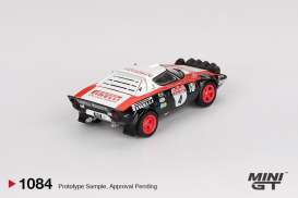 Lancia  - Stratos 1978 white/red/black - 1:64 - Mini GT - 01084-BL - MGT01084BL | Toms Modelautos