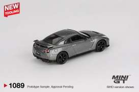 Nissan  - GTR 2025 grey - 1:64 - Mini GT - 01089-BL - MGT01089BL | Toms Modelautos