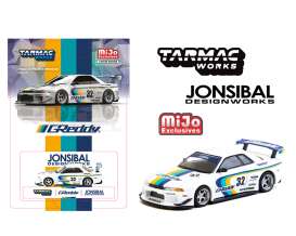 Nissan  - Skyline GT-R R32 white - 1:64 - Tarmac - T64G-061-GDY - TC-T64G-061-GDY | Toms Modelautos