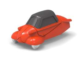   - Mi-Val Mivalino 1953 orange/ight grey - Officina 942 - 1047B - Off1047B | Toms Modelautos