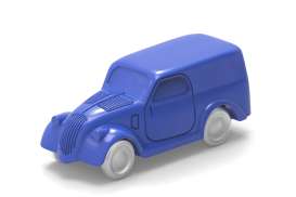 Fiat  - 500 B Furgoncino 1948 blue - Officina 942 - 1048B - Off1048B | Toms Modelautos
