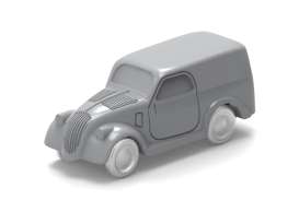 Fiat  - 500 B Furgoncino 1948 grey - Officina 942 - 1048C - Off1048C | Toms Modelautos